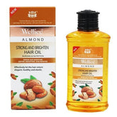 Wellice Strong & Brighten Almond Hair Oil 150ml - YehChez.pk